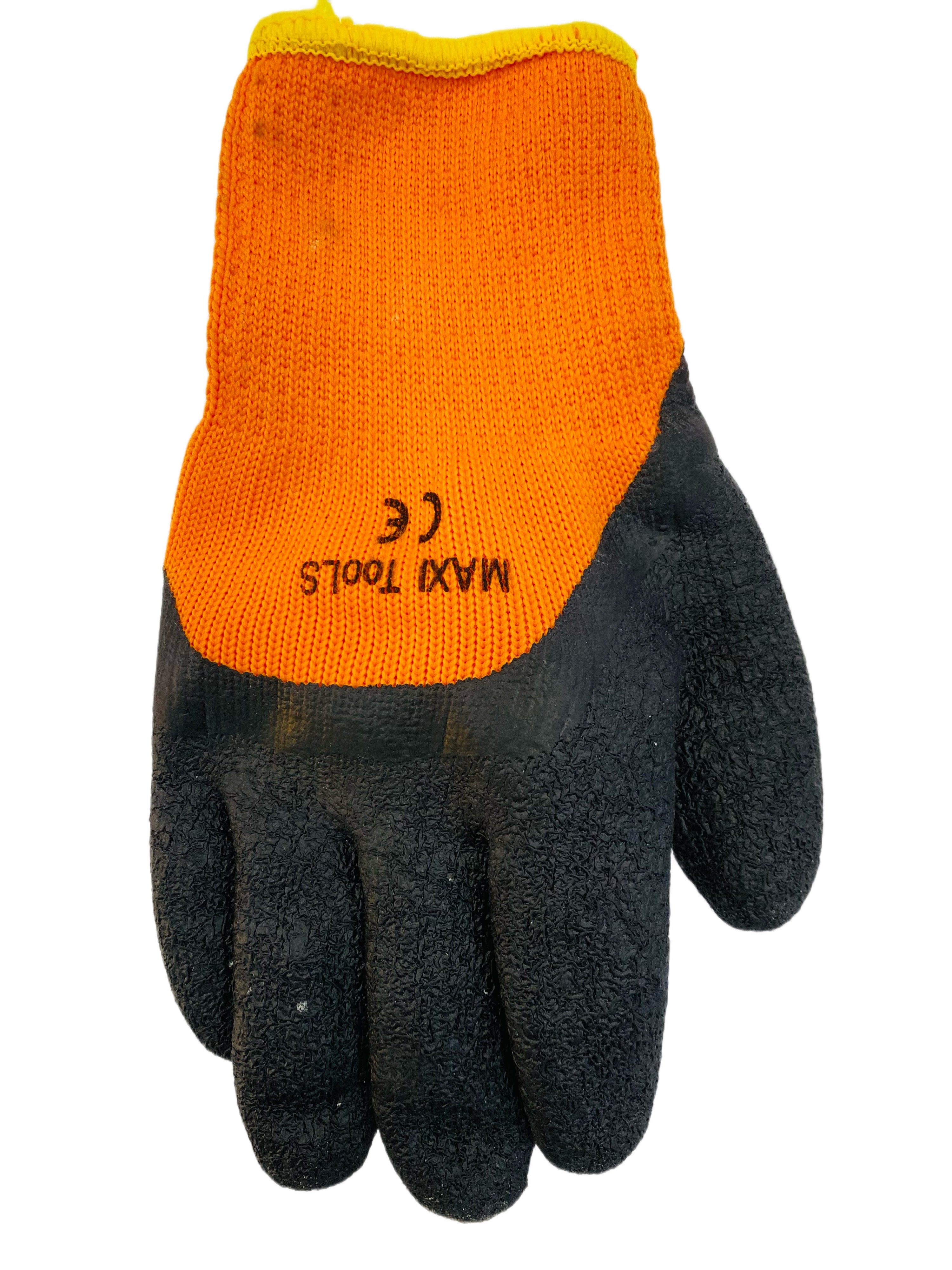 GUANTES TRABAJO NARANJA NEGRO GUANTES TRABAJO NARANJA NEGRO